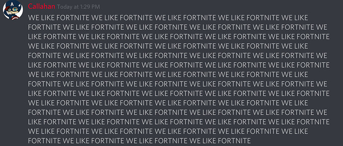 we like fortnite calla