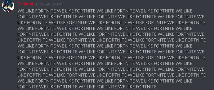 we like fortnite calla