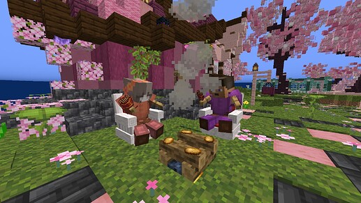 Dan and Moumik making fries over the open flames