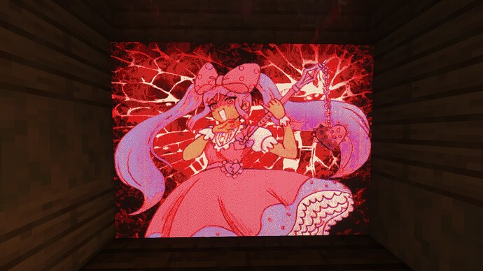 women in pink are simp worthy, am i right or am i right