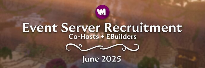 Event Server Recruitment June 2025