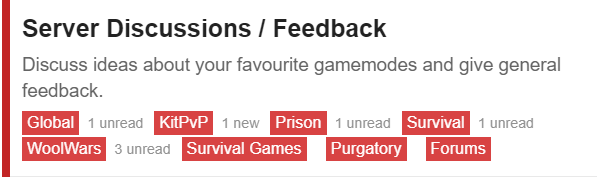 ServerFeedback